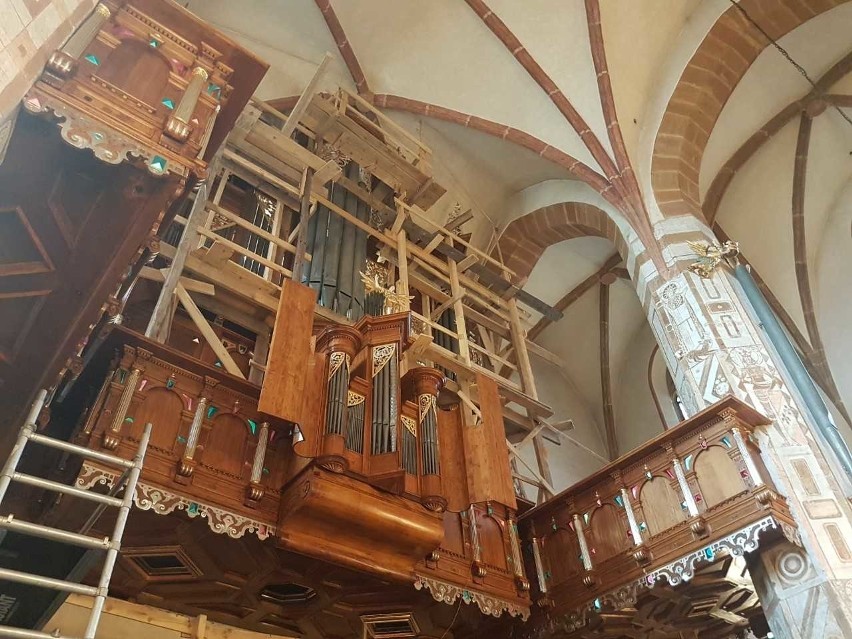 Zakończono konserwację zabytkowych organów Hansa Hummla,...