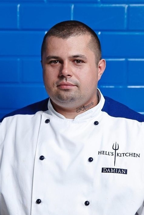 Damian Malesza odpadł z "Hell's Kitchen" (fot. Polsat)