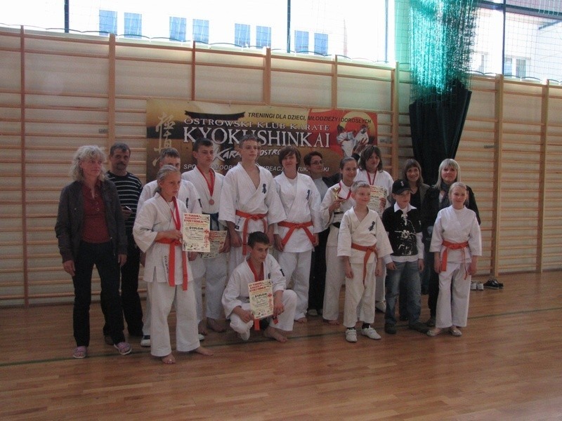 VI Ogólnopolski Turniej Karate Kyokushinkai w Ostrowi