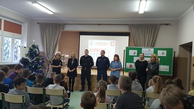 Spotkanie z uczniami SP w Kowalewie Pomorskim
