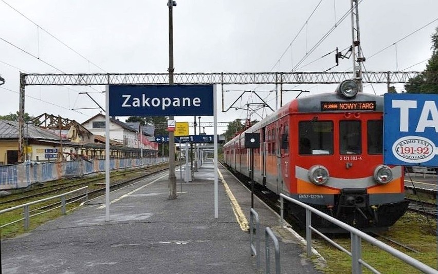 To już zdjęcie historyczne, bowiem stacja Zakopane...