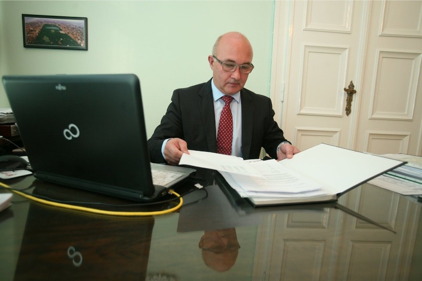 Prezydent Chorzowa Andrzej Kotala.