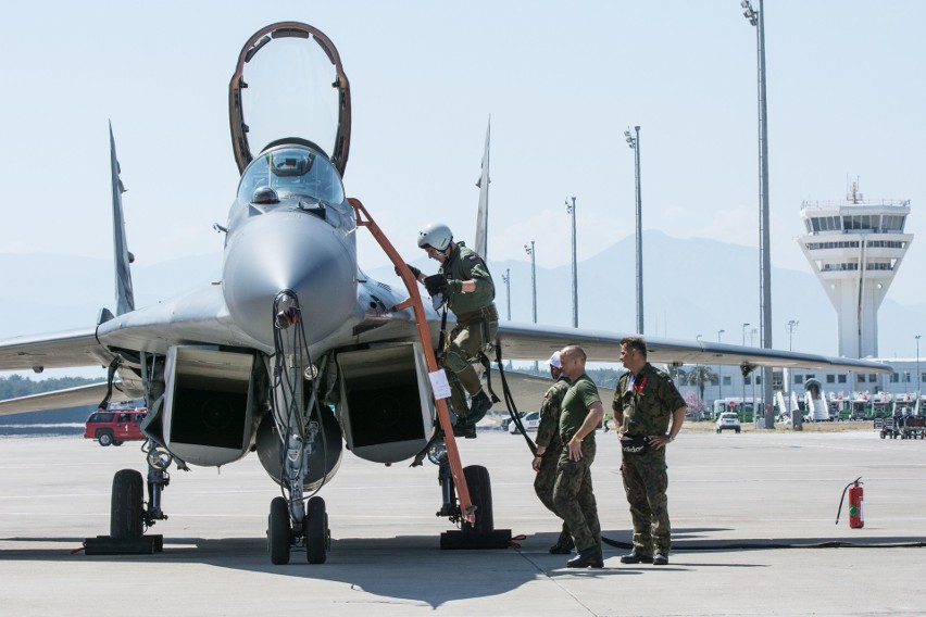 MiG 29 z Malborka w Turcji . Tak było na Eurasia Airshow....