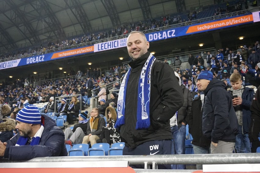 Podczas meczu Lech Poznań - Wisła Płock (2:1) atmosfera na...