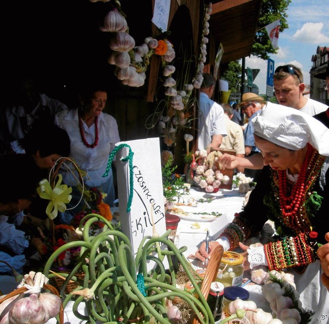 Podczas festiwalu w Miechowie nie brakowało smakołyków