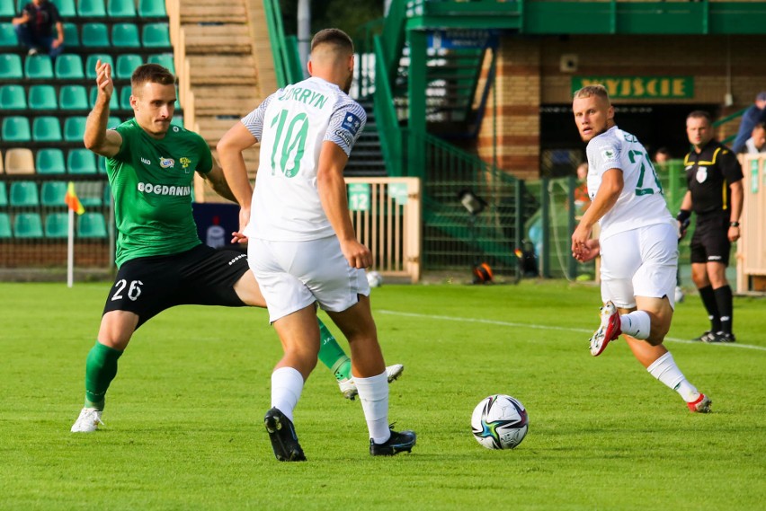 Górnik Łęczna z bolesną porażką na własnym stadionie. Zobacz zdjęcia