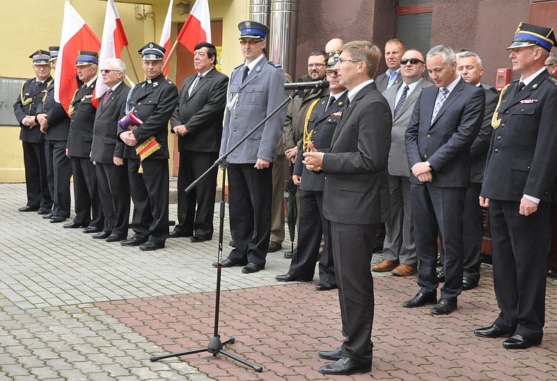 Swięto Starażaków w Komendzie Powiatowej w Końskich