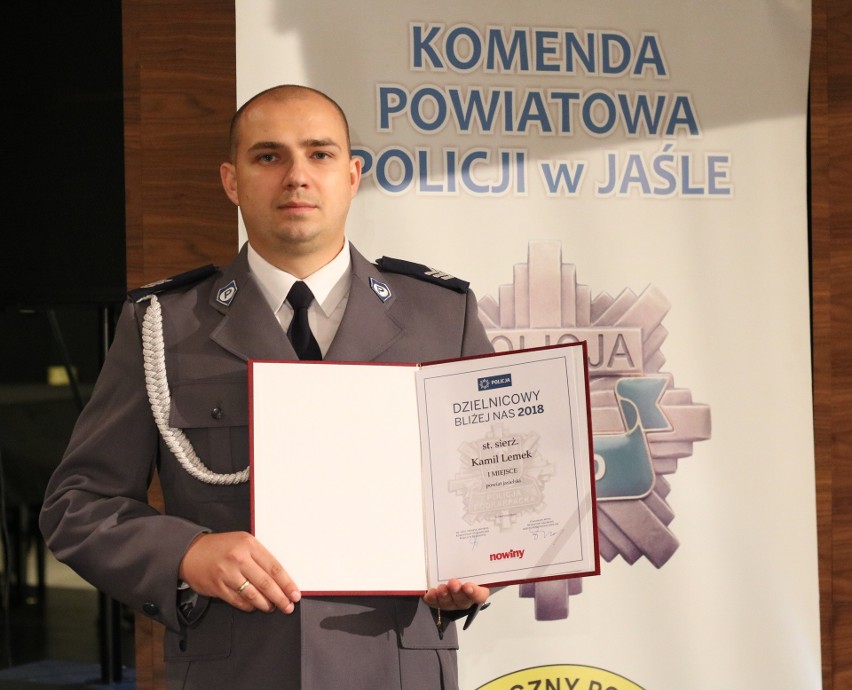 st. sierż. Kamil Lemek, Komisariat Policji w Nowym...