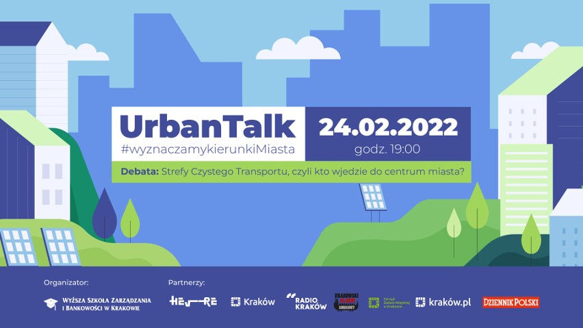 Kraków. Debata "Strefy Czystego Transportu, czyli kto wjedzie do centrum miasta?" już 24 lutego online
