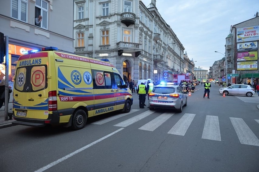 Ok. godz. 17 na ul. Mickiewicza w Przemyślu, na wysokości...