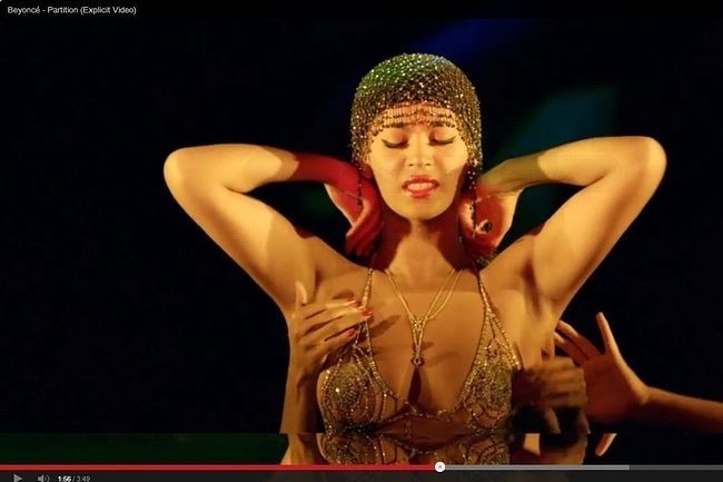 Beyonce "Partition" (fot. screen z youtube.com)