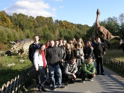 W Bałtowie litewska młodzież podziwiała dinozaury. 