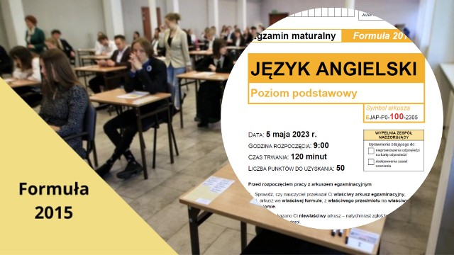 Arkusz egzaminacyjny matury podstawowej z angielskiego w formule 2015 zamieściliśmy w tym tekście 5 maja ok. godz. 14.00.