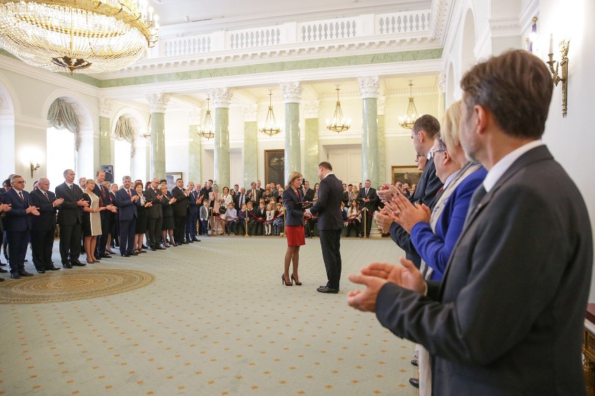 Prezydent Polski Andrzej Duda wręczył nominacje profesorskie