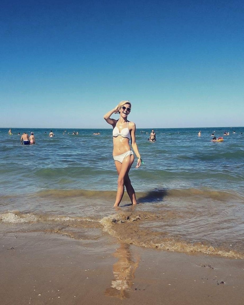 Karolina Majewska, nasza miss, na wakacjach w Rimini