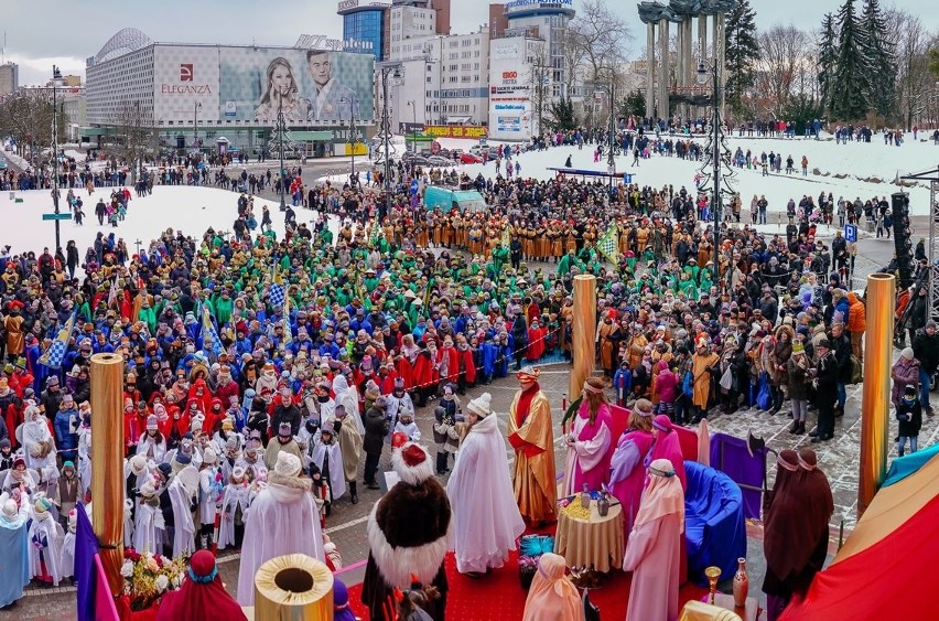 Orszak Trzech Króli w Białymstoku. "Cuda, cuda ogłaszają!"