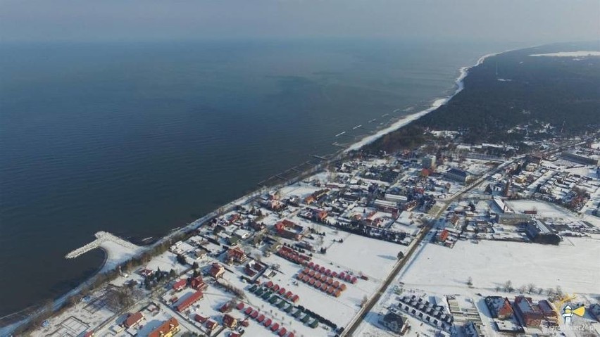 Sztuczna plaża w Jarosławcu wgryza się w morze!