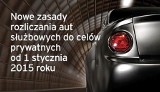 Od stycznia nowe zasady rozliczania aut służbowych do celów prywatnych