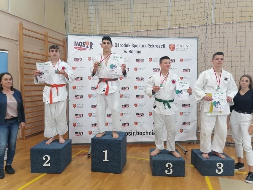 Pięć medali judoków Kuzushi Kielce na Otwartych Mistrzostwach Małopolski Młodzików i Dzieci [ZDJĘCIA]