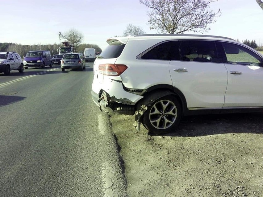 Jechali do pożaru, trafili na wypadek [ZDJĘCIA]