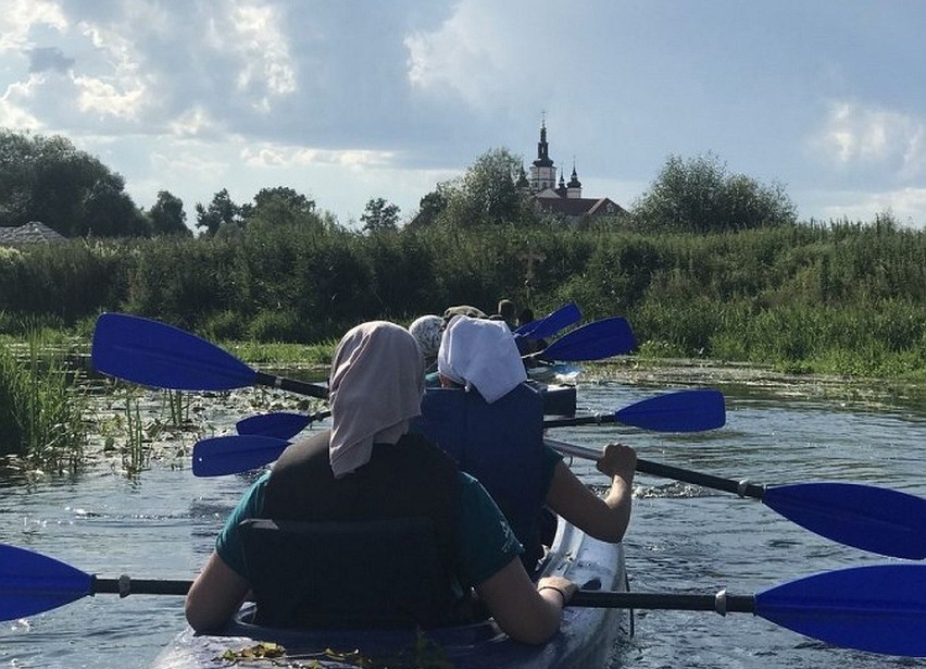 IX kajakowa pielgrzymka do Supraśla na  uroczystości ku czci...