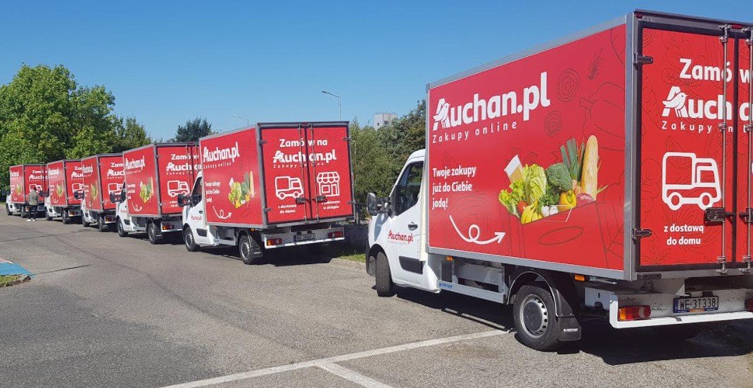 Sieć hipermarketów Auchan uruchomiła w Łodzi sklep internetowy. Można  zamówić także artykuły spożywcze | Dziennik Łódzki