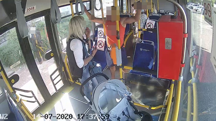 Awantura w autobusie MZK w Koszalinie. Pasażer dusił...