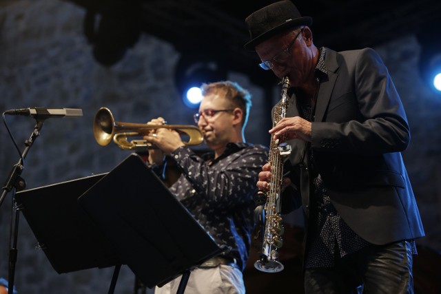 Maciej Fortuna (z lewej)  i Andrzej Olejniczak w San Sebastian