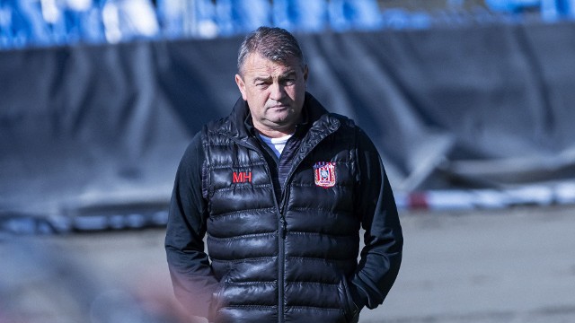 Mirosław Hajdo nie miał powodów do radości po meczu w Krakowie