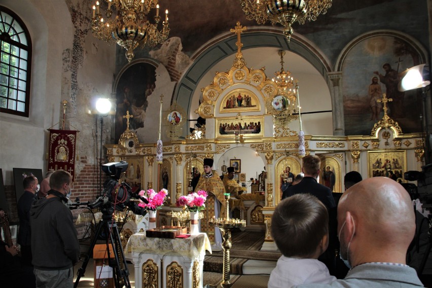 Nabożeństwo w szczebrzeszyńskiej cerkwi