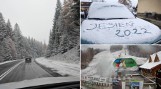 W Małopolsce spadł śnieg! Biało w Krynicy i Zakopanem. W prognozach kolejne opady. W weekend zrobi się zimno 