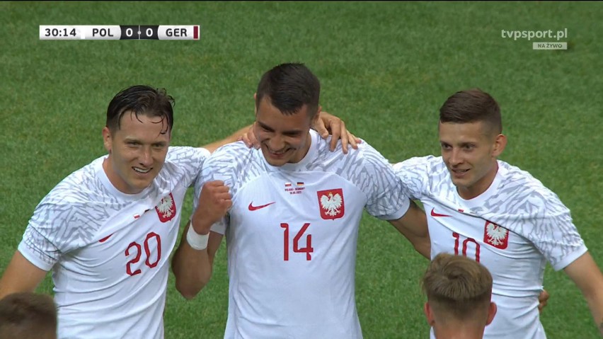 Jakub Kiwior i gol! Tak Polska trafiła Niemców dzięki obrońcy Arsenalu [WIDEO]