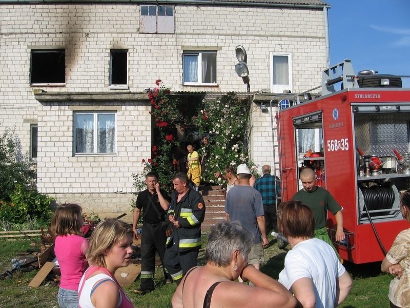 Pożar w Kierzkowie