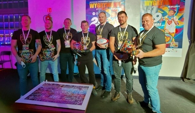 Master Pharm Rugby Łódź i WOŚP. Wielka gra łódzkich rugbistów [ZDJĘCIA]