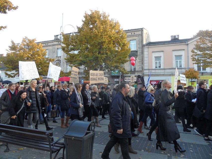 Czarny protest w Częstochowie