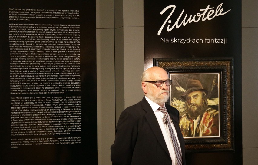 W grudziądzkim muzeum otwarto wystawę stu prac Józefa Mrotka