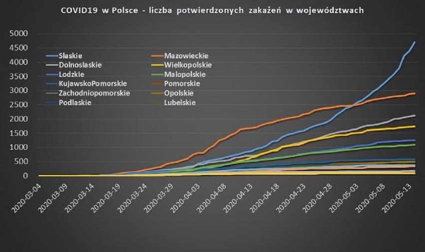 Prognoza rozwoju pandemii Covid-19 Zobacz kolejne zdjęcia....