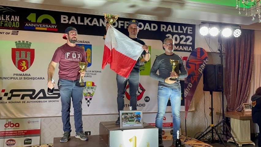 Sporty motorowe  W Rumunii  Krzysztof Jarmuż wygrał rajd „Balkan Rally”
