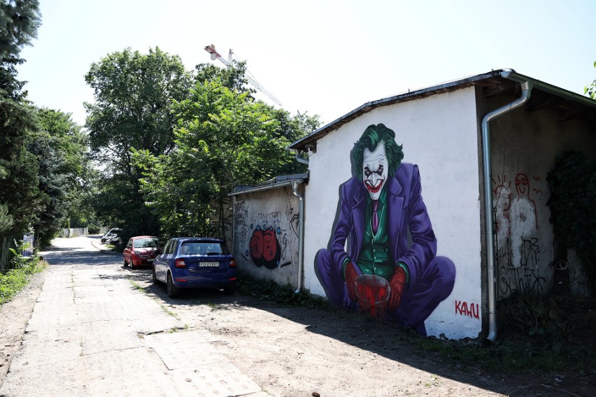 Nowy mural pojawił się na ścianie przy ul. Nad Seganką na...