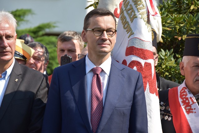 Premier Mateusz Morawiecki w Jastrzębiu na rocznicy Porozumienia Jastrzębskiego