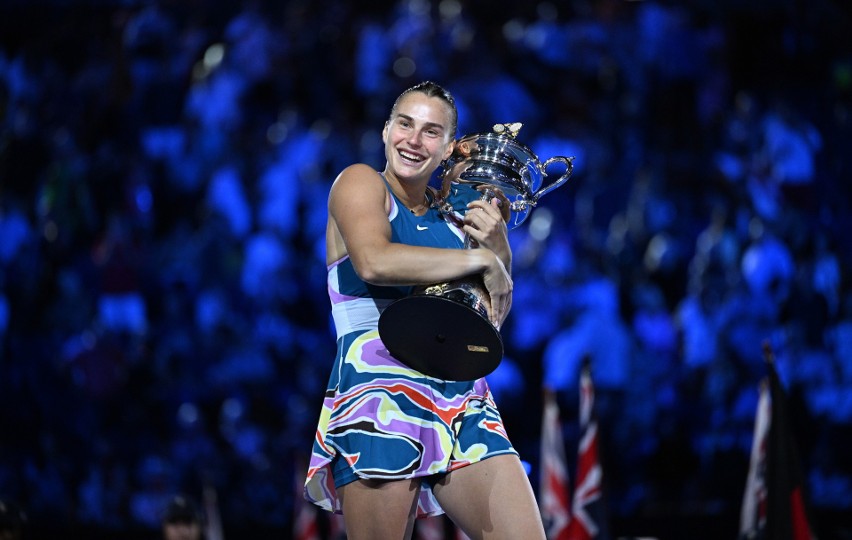 Aryna Sabalenka z pierwszym wielkoszlemowym trofeum