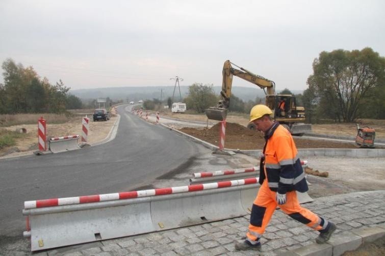 Ostatnie prace na obwodnicy Rakowa