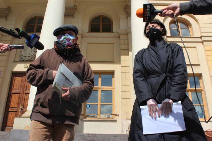 „Nie” dla wycinki drzew w Lublinie. Protest w sprawie przebudowy al. Racławickich, Lipowej oraz Poniatowskiego 