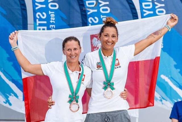 Jolanta Ogar (z prawej) razem z Agnieszką Skrzypulec (z lewej) będą reprezentować Polskę na przyszłorocznych igrzyskach w Tokio