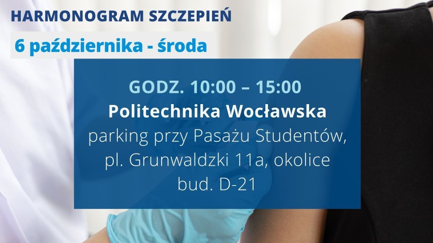 Szczepciobus we Wrocławiu. Gdzie pojawi się w dniach 5-8...