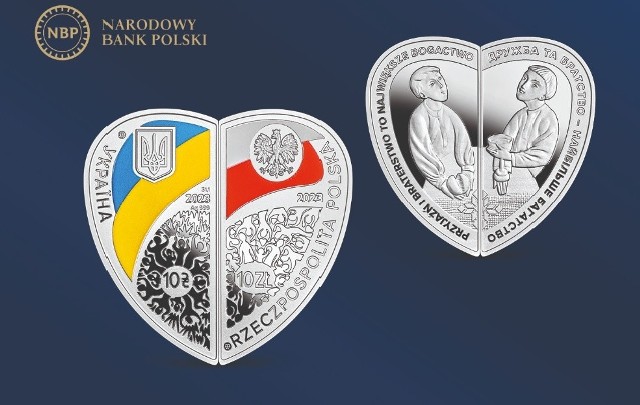Narodowy Bank Polski planuje przekazanie na rzecz Ukrainy dochodu ze sprzedaży zestawu monet „Przyjaźń i braterstwo to największe bogactwo” w formie bezzwrotnego humanitarnego wsparcia finansowego.