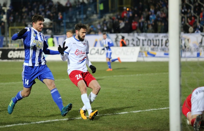 Ruch Chorzów przegrał ligowy mecz z Podbeskidziem 0:2