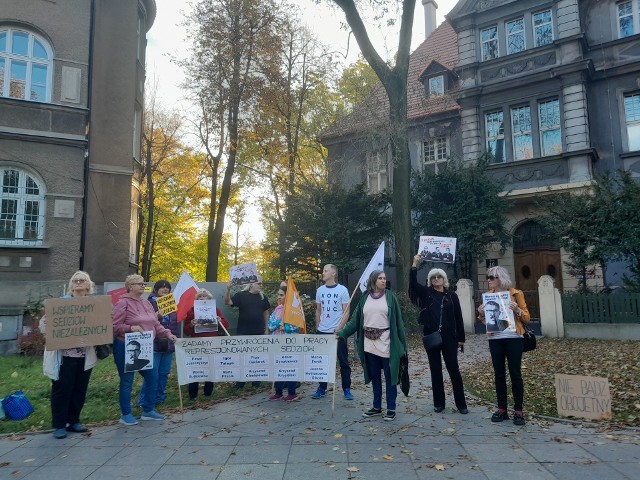 Wydarzenie zorganizował śląski oddział KOD.