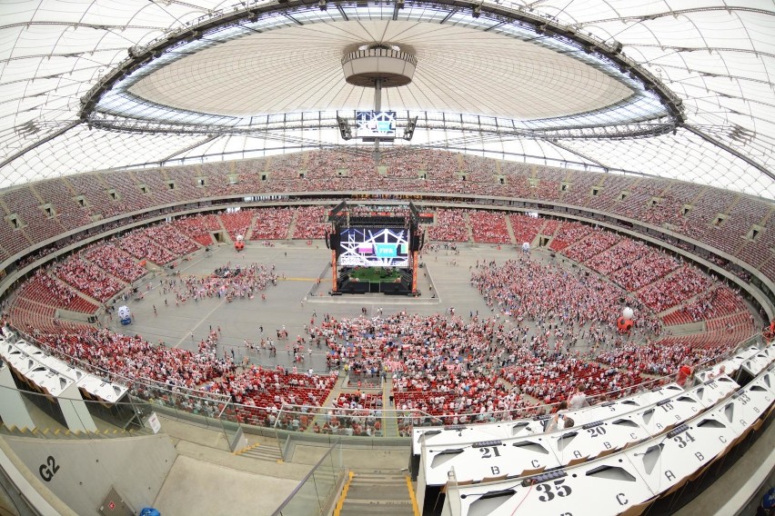 Polska - Senegal. Strefa Kibica na Stadionie Narodowym. Tłumów nie było [ZDJĘCIA]