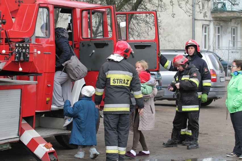 Pożar przy ul. Księcia Witolda, Wrocław, 04.03.2015